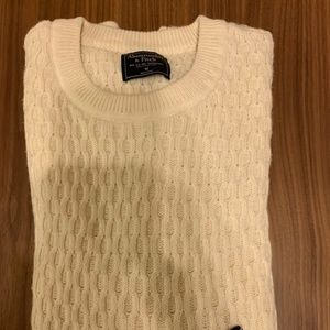 *NEW* Abercrombie & Fitch Men Sweater (Beige) M
